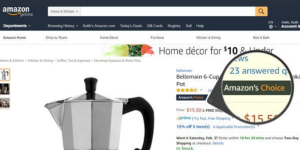 Amazon's Choice: qué es y cómo eligen los productos destacados
