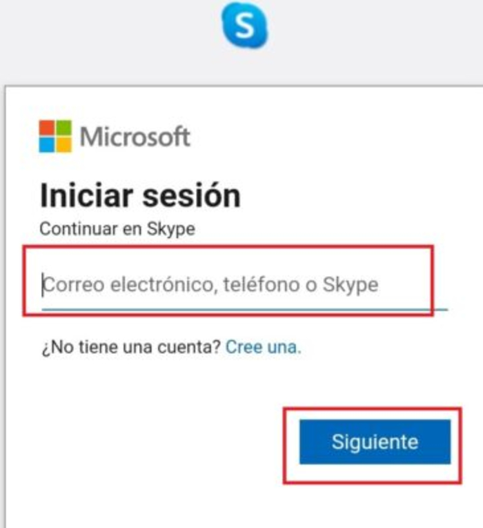 Cómo cambiar la contraseña de Skype - Cambiar la contraseña desde el navegador móvil 
