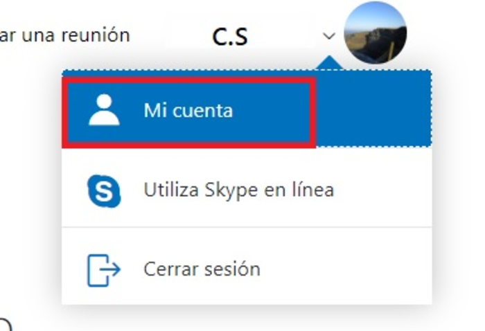 Cómo cambiar la contraseña de Skype - Cambiar la contraseña desde un ordenador/PC 