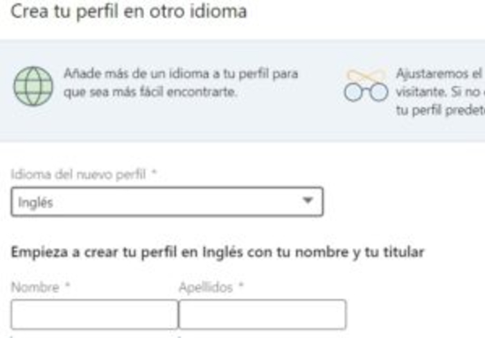 Cómo cambiar Linkedin en español - Crear un perfil de Linkedin en otro idioma