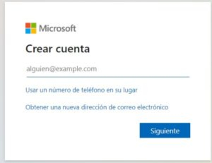 Cómo crear una cuenta en Microsoft - Crear una cuenta de Microsoft de forma sencilla