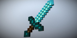 Cómo hacer una espada en Minecraft