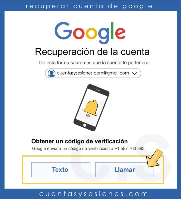 Cómo recuperar una cuenta de Google - Recuperar una cuenta de Google sin saber la contraseña 