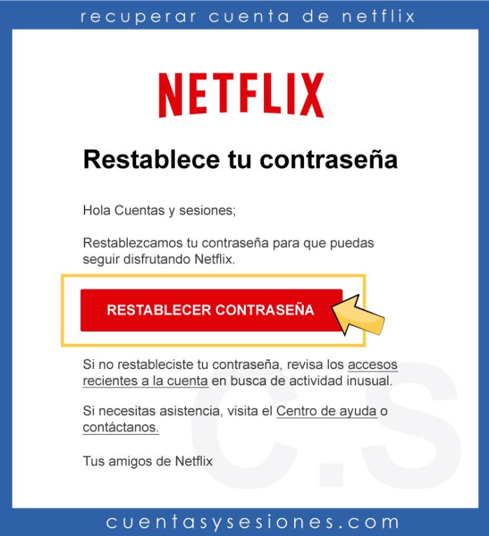 Cómo recuperar una cuenta de Netflix - Recuperar una cuenta de Netflix sin correo electrónico 