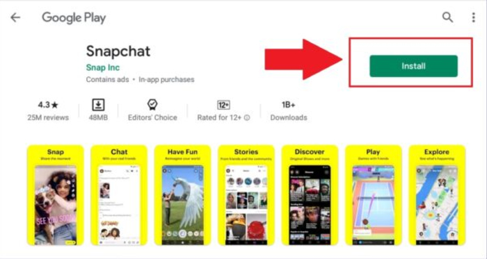 Iniciar sesión en Snapchat y entrar de forma segura - Iniciar sesión en Snapchat desde el PC