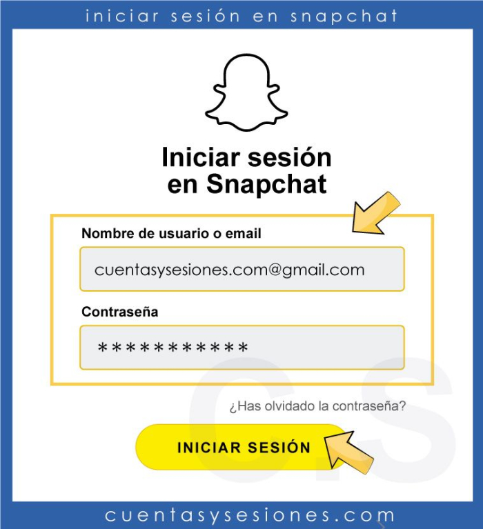 Iniciar sesión en Snapchat y entrar de forma segura - Iniciar sesión en Snapchat desde www.snapchat.com 