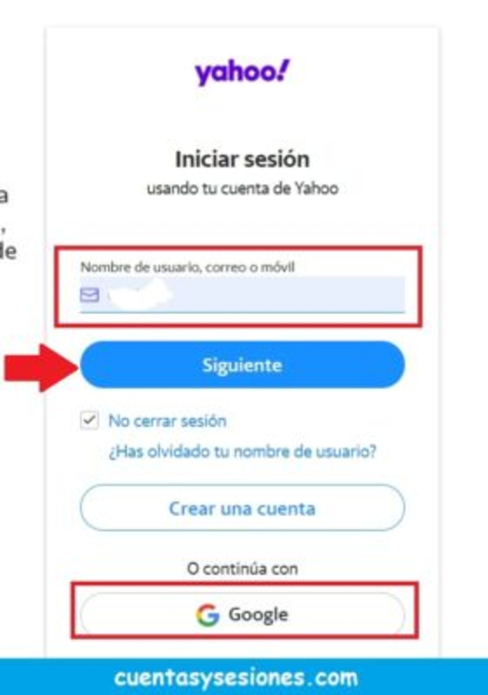 Yahoo! Correo: iniciar sesión o entrar - Iniciar sesión en Yahoo! Correo desde el navegador 